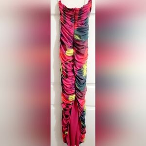 Miley Maxi Dress  Pink Multi